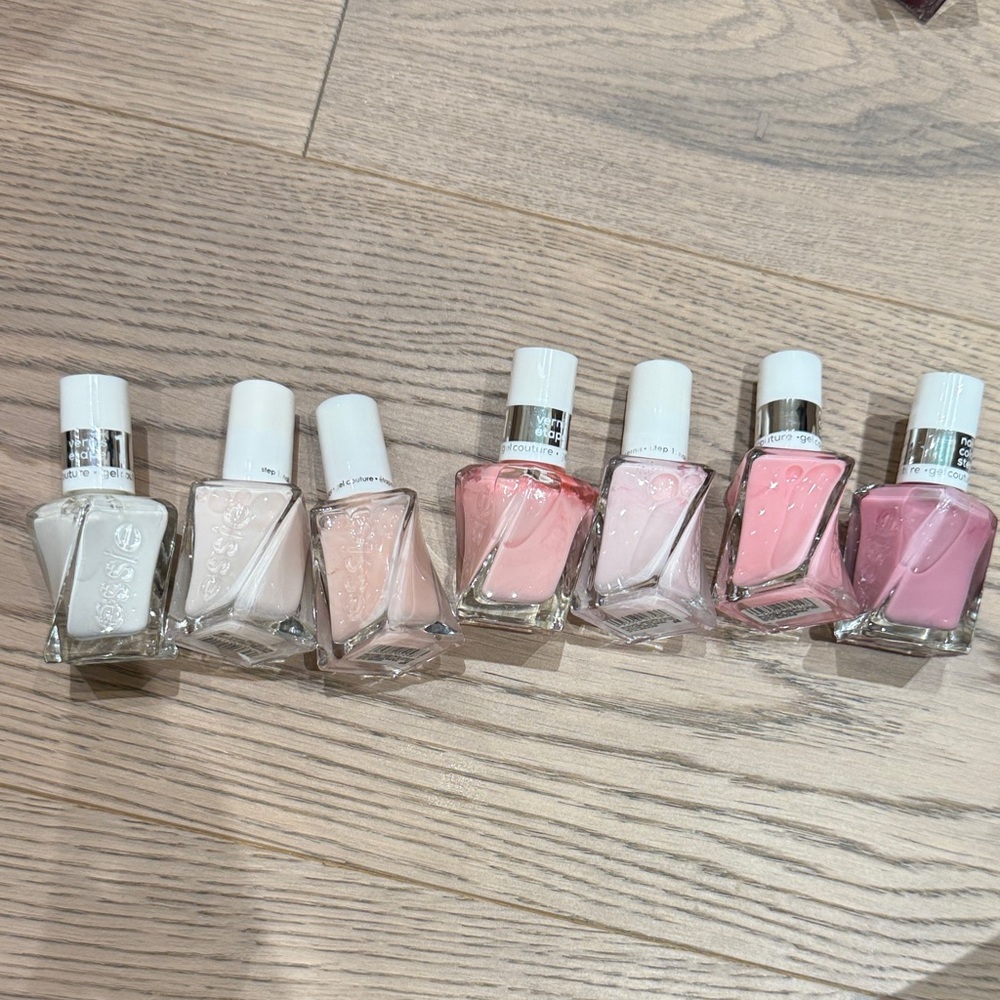 Essie Gel Nail Polish Set - Pink and Cream Shades